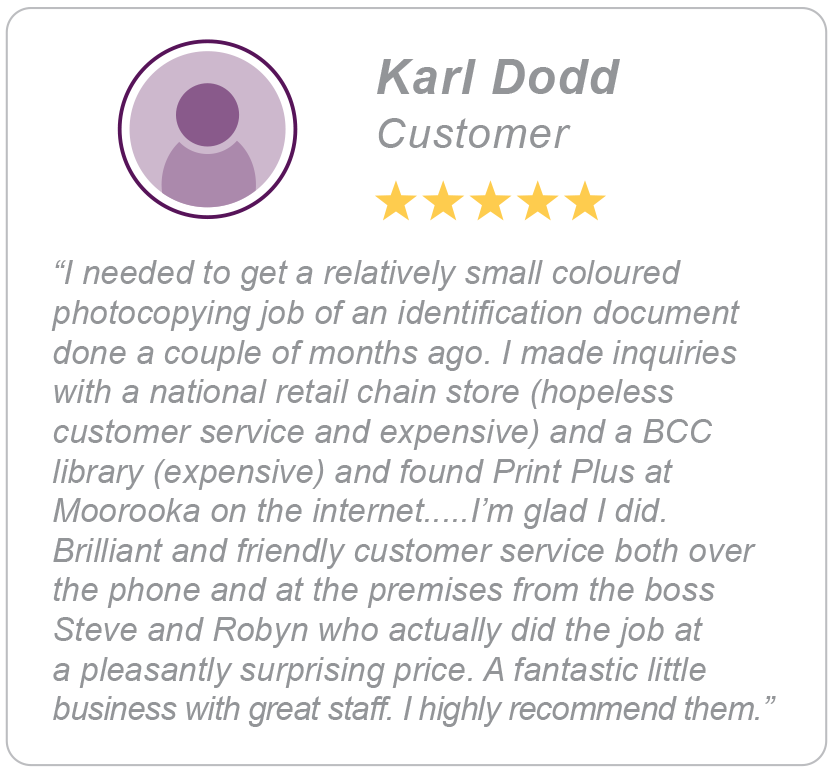 What our clients say - Karl Dodd